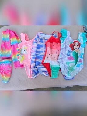Girls 4T Swimsuit Lot